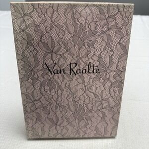 2-Vtg 50s VAN RAALTE Flextop 15 Carefree 9.5Nylon Hose Stockings Seams New 1 Box